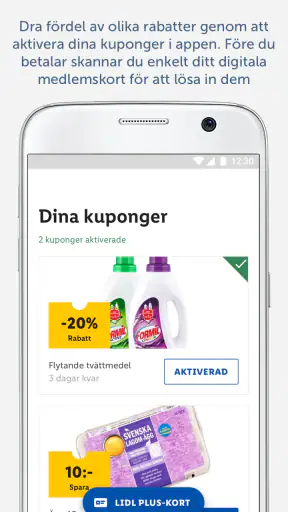 Lidl Plus screenshot