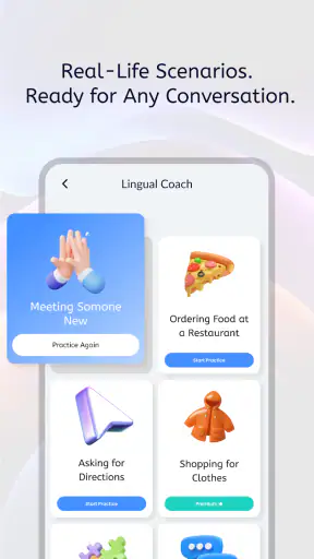 Lingual Coach: Learn with AI screenshot