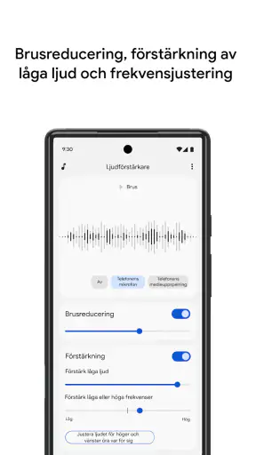 Ljudförstärkare screenshot