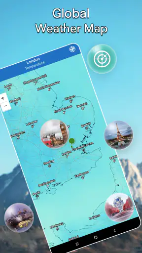 Lokalt väder: Prognoswidget screenshot