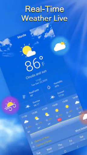 Lokalt väder: Väderprognos screenshot