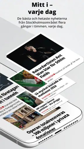 Lokaltidningen Mitt i screenshot