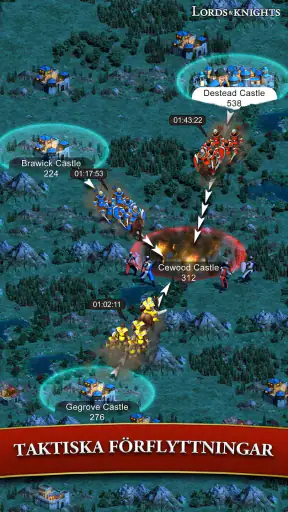 Lords & Knights - Strategy MMO screenshot