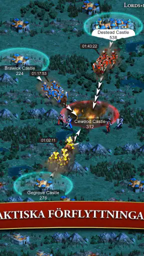 Lords & Knights - Strategy MMO screenshot