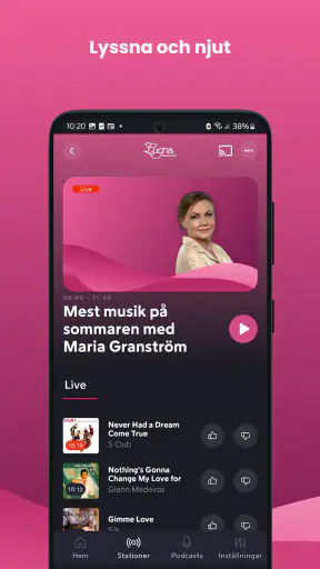 Lugna Favoriter screenshot