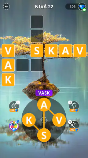 Lugnande Ordpussel screenshot