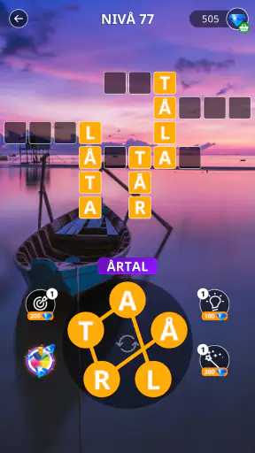 Lugnande Ordpussel screenshot