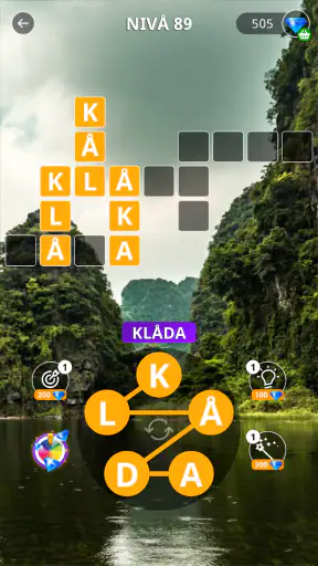 Lugnande Ordpussel screenshot