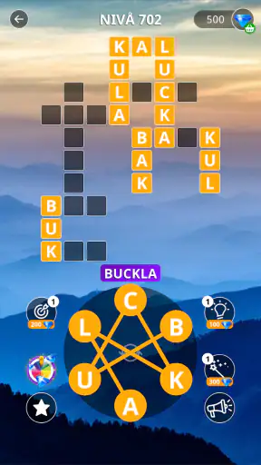 Lugnande Ordpussel screenshot