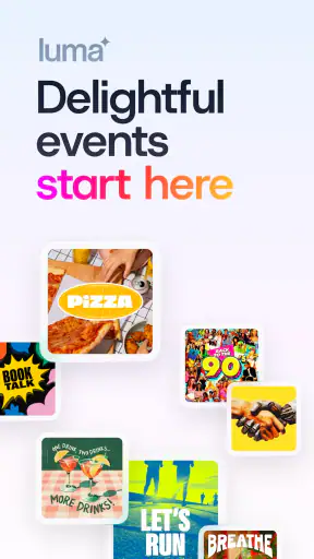 Luma: Event & Inbjudningar screenshot