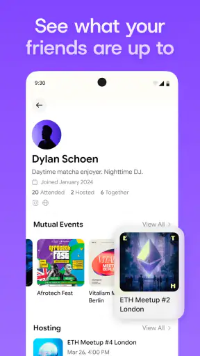 Luma: Event & Inbjudningar screenshot