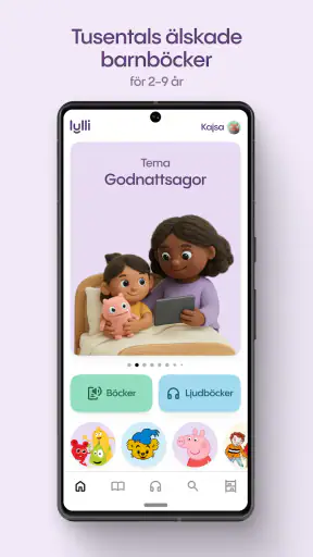 Lylli: Barnböcker & Ljudböcker screenshot