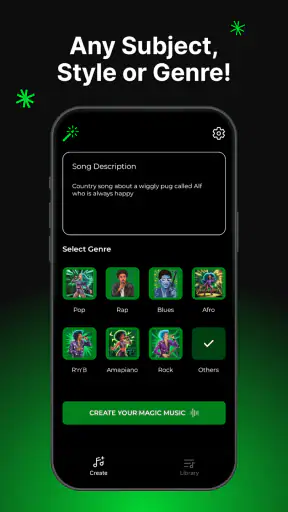 Magic Music: AI Song Generator screenshot