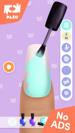 Manikyr skönhet spel för barn screenshot