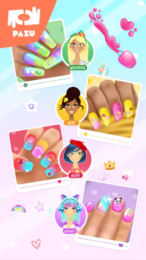 Manikyr skönhet spel för barn screenshot