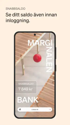 Marginalen Bank Privat screenshot