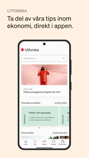 Marginalen Bank Privat screenshot