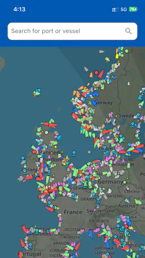 Marintrafik - Fartygsradar screenshot