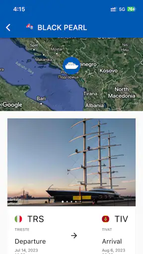 Marintrafik - Fartygsradar screenshot
