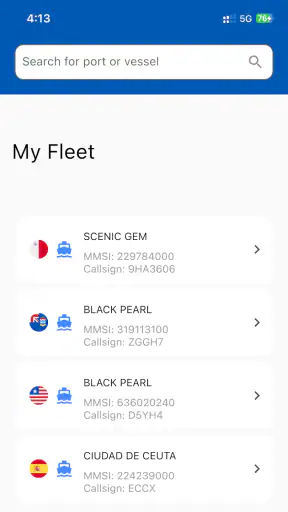 Marintrafik - Fartygsradar screenshot