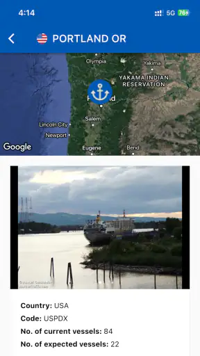 Marintrafik - Fartygsradar screenshot