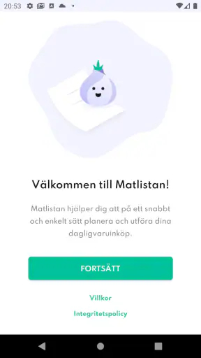 Matlistan - smart inköpslista screenshot