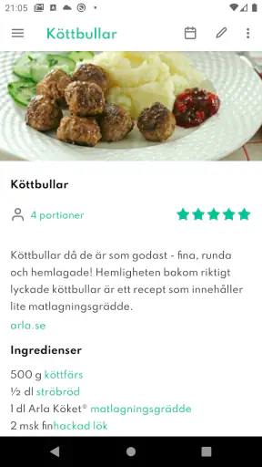 Matlistan - smart inköpslista screenshot