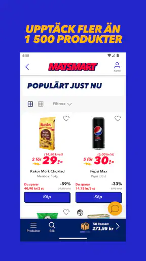 Matsmart screenshot