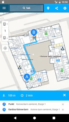 MazeMap screenshot