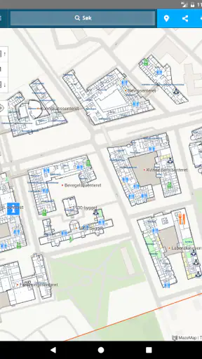 MazeMap screenshot