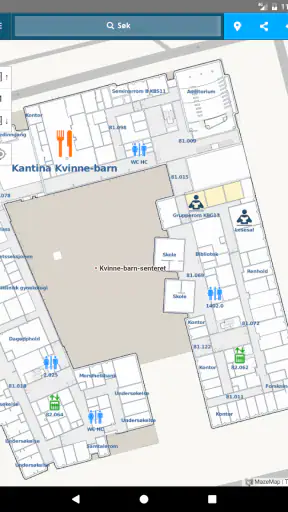 MazeMap screenshot