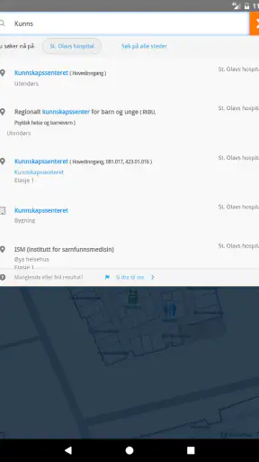 MazeMap screenshot
