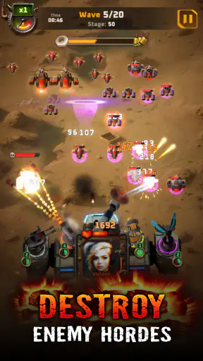 Mecha Fortress: Robot War TD screenshot