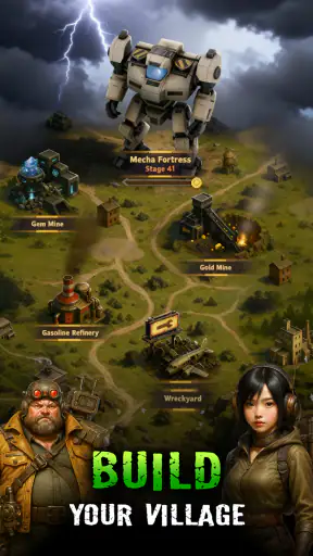 Mecha Fortress: Robot War TD screenshot