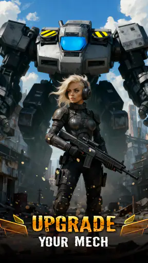 Mecha Fortress: Robot War TD screenshot