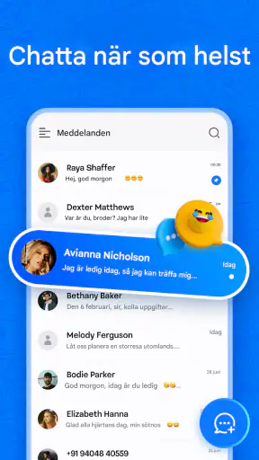 Meddelanden screenshot