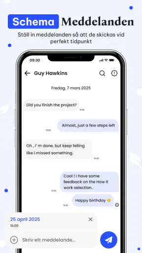 Meddelanden: SMS meddelande screenshot