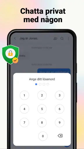 Meddelanden: SMS-meddelandeapp screenshot