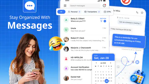 Meddelanden SMS - Messages screenshot