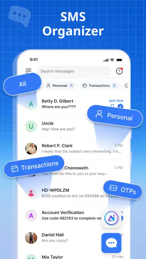 Meddelanden SMS - Messages screenshot