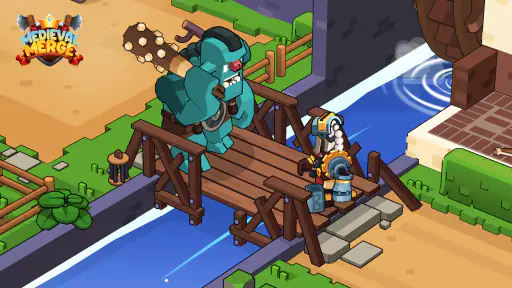 Medieval Merge: Magic Dragon screenshot
