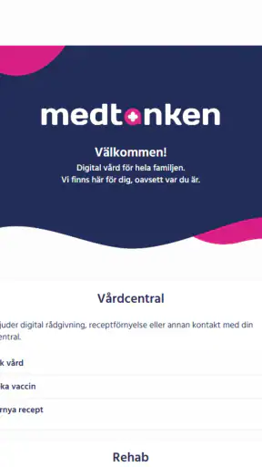 Medtanken – Digifysisk Vård screenshot