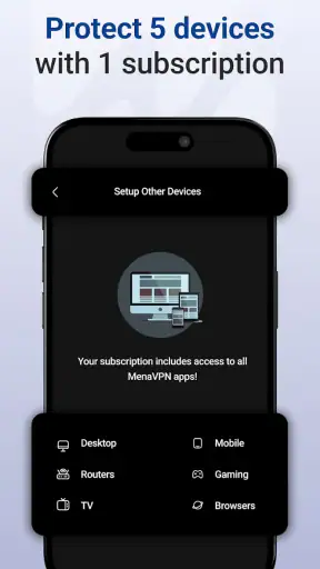 Mena VPN: UAE, KSA, Oman screenshot