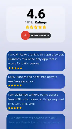 Mena VPN: UAE, KSA, Oman screenshot