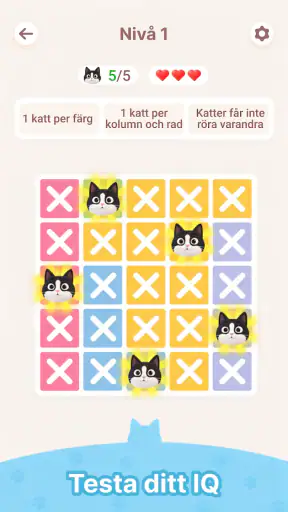 Meowdoku: Hjärnpussel screenshot