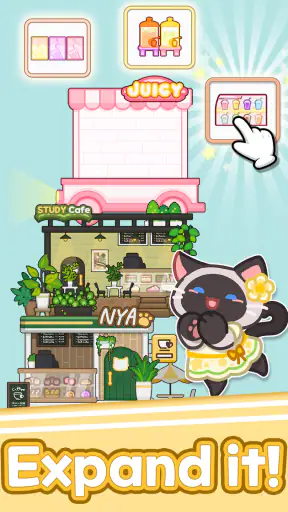 Merge Meow Cafe : Coffee cat screenshot