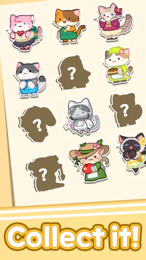 Merge Meow Cafe : Coffee cat screenshot