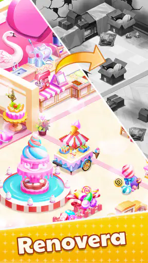 Merge Restaurant: Makeover screenshot