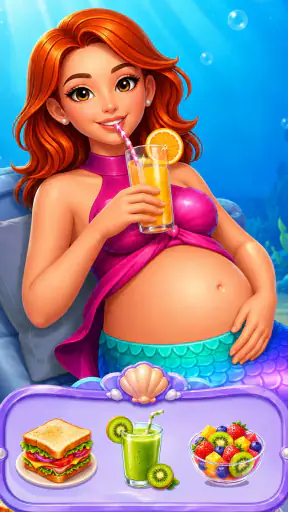 Mermaid Mom : Daycare Games screenshot