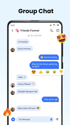 Messages: SMS Message Text App screenshot